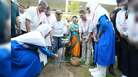 ফুলগাজীর বেগম খালেদা জিয়া কলেজে গাছ লাগালেন প্রধানমন্ত্রী