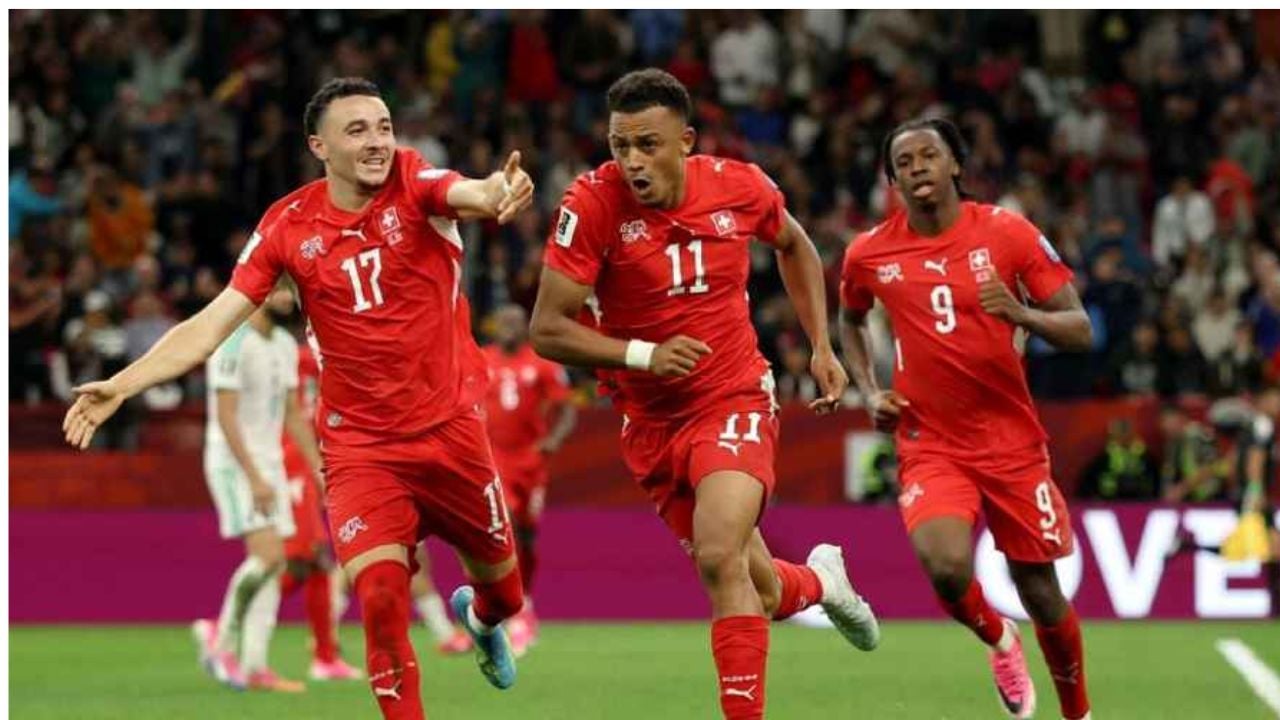 আলজেরিয়াকে হারিয়ে শেষ ষোলোতে সুইজারল্যান্ড