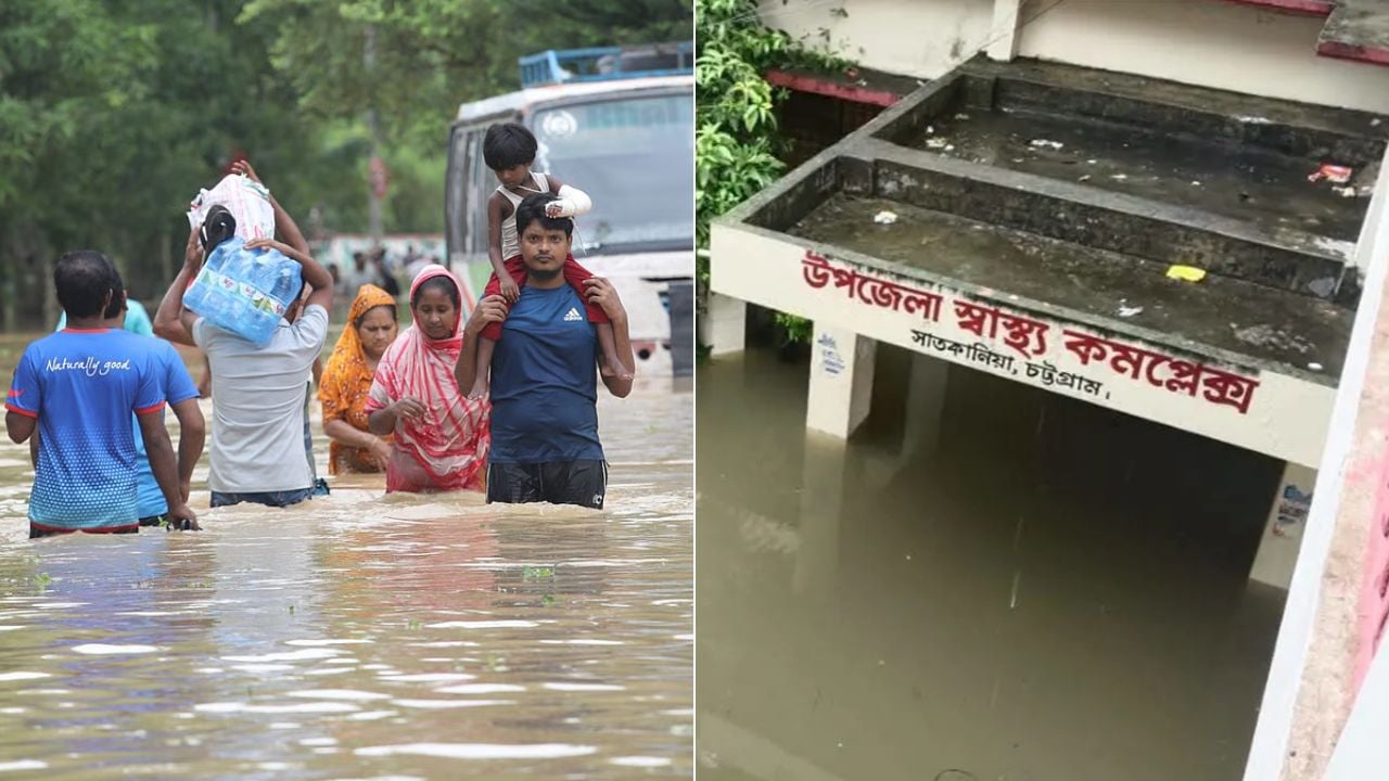 বন্যার পানি নামতেই বাড়ছে ভয়াবহ স্বাস্থ্য ঝুঁকি
