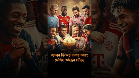 
ব্যালন ডি’অর এবার কার মেসিও আছেন দৌড়ে