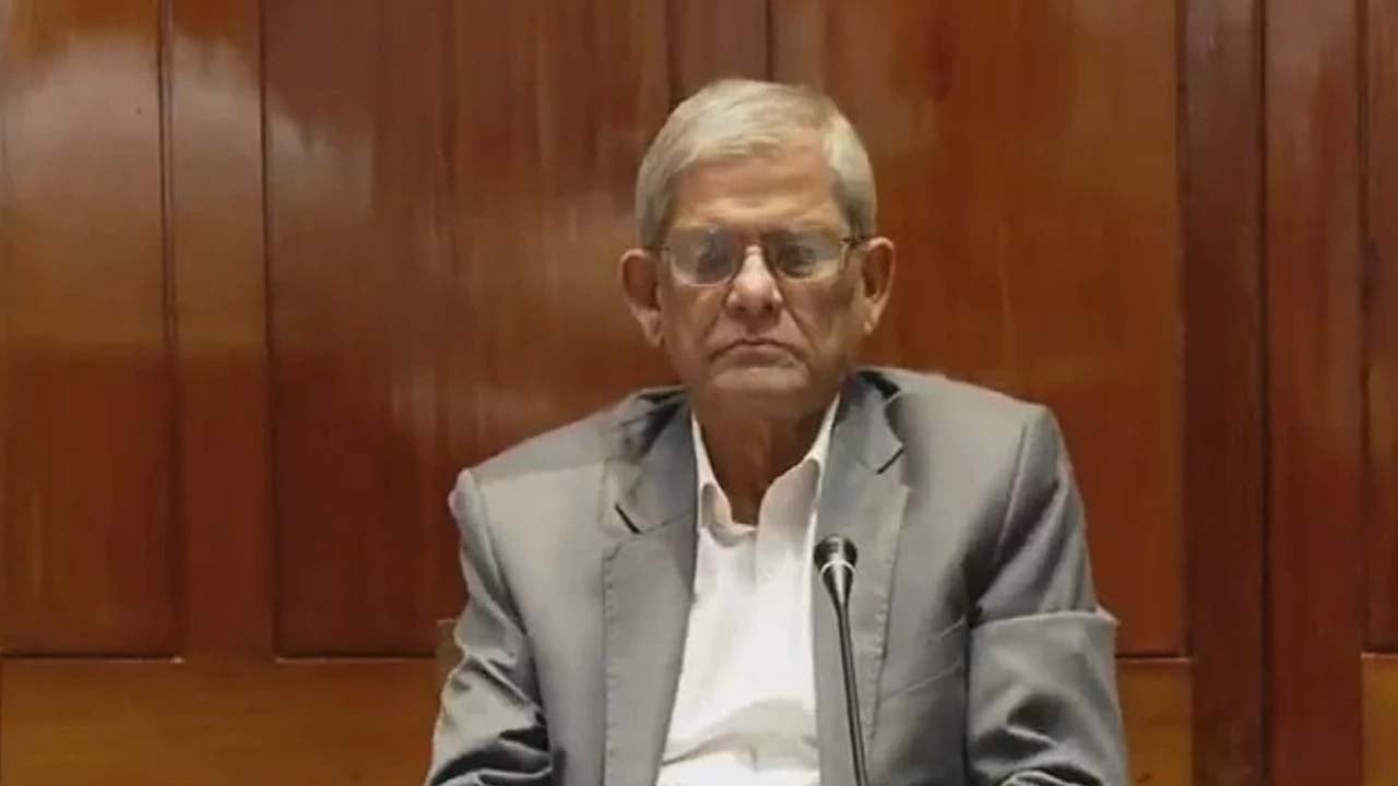 সংসদীয় দলের সভায় কাঁদলেন মির্জা ফখরুল