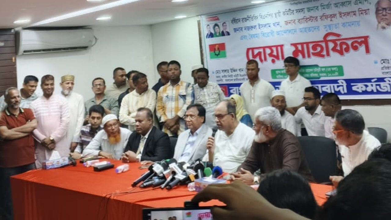 বিএনপি নেতাকর্মীদের ধৈর্য ধরার আহ্বান শামসুজ্জামান দুদুর