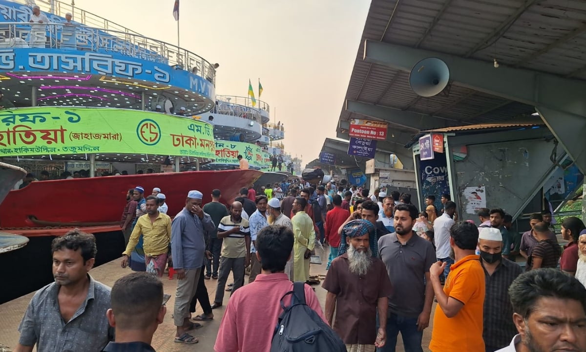 ঈদযাত্রা: কাঞ্চন ব্রিজ-বছিলা থেকে চলবে লঞ্চ