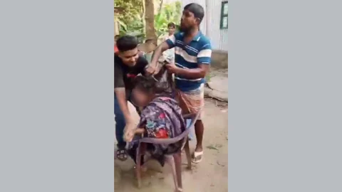 প্রবাসীর স্ত্রীর চুল কেটে ও গাছের সঙ্গে বেঁধে নির্যাতন, ভিডিও ভাইরাল 