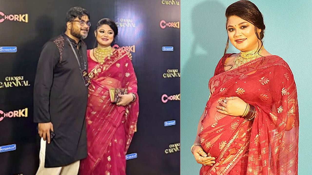 মা হচ্ছেন মৌসুমী হামিদ, বরসহ প্রকাশ্যে বেবিবাম্প