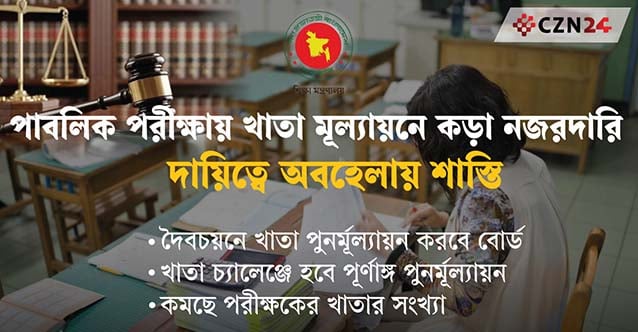 পরীক্ষকদের মূল্যায়নের মানও যাচাই করবে শিক্ষা বোর্ড