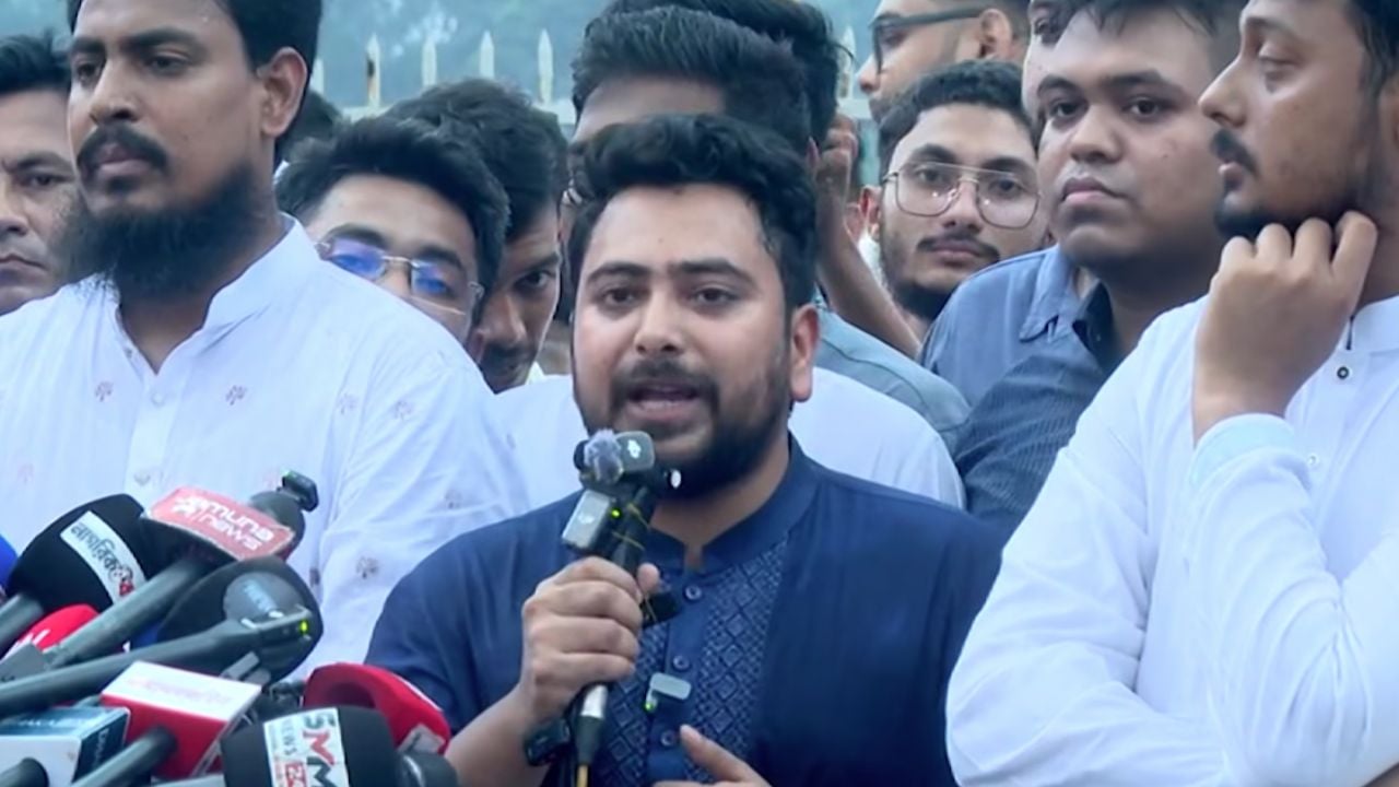 তারেক রহমান নতুন স্বৈরাচার হিসেবে আবির্ভূত হয়েছেন: নাহিদ ইসলাম
