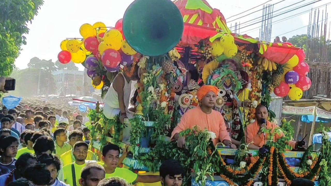 জগন্নাথ দেবের রথযাত্রা উৎসব শুরু