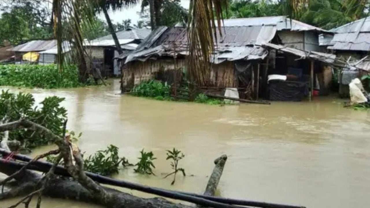 রাঙামাটিতে ৩০ গ্রাম প্লাবিত