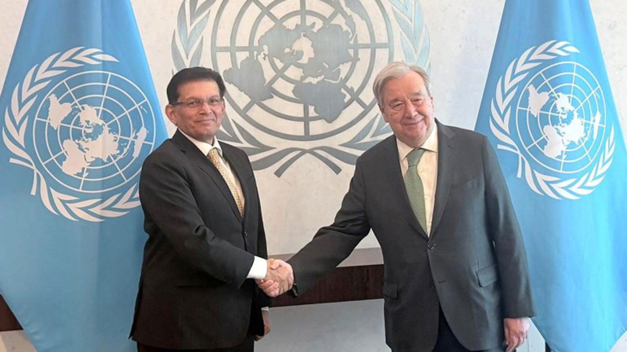 গুতেরেসের সঙ্গে পররাষ্ট্রমন্ত্রীর বৈঠক, তেল সংকটের প্রভাব নিয়ে উদ্বেগ