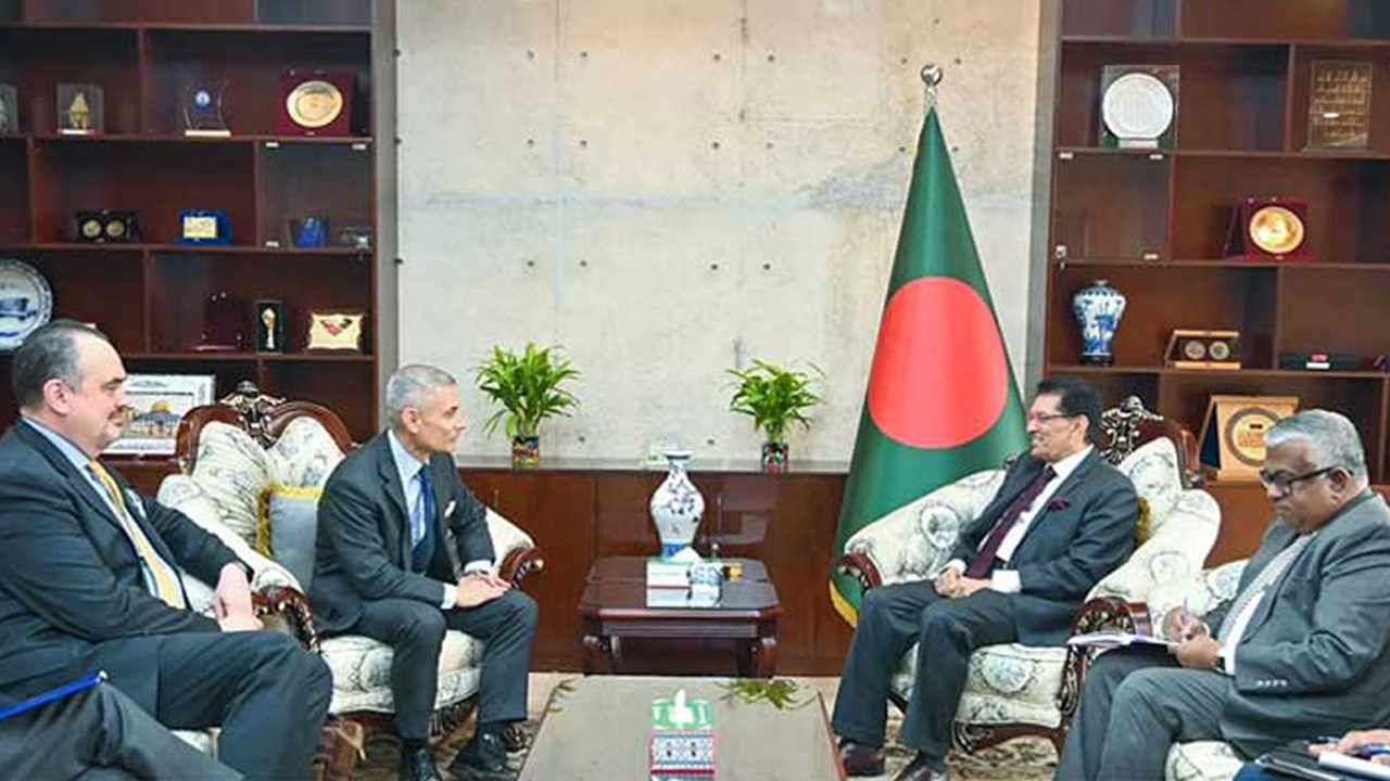 পররাষ্ট্রমন্ত্রীর সঙ্গে বৈঠক, 'ভালো’ বললেন মার্কিন সহকারী পররাষ্ট্রমন্ত্রী