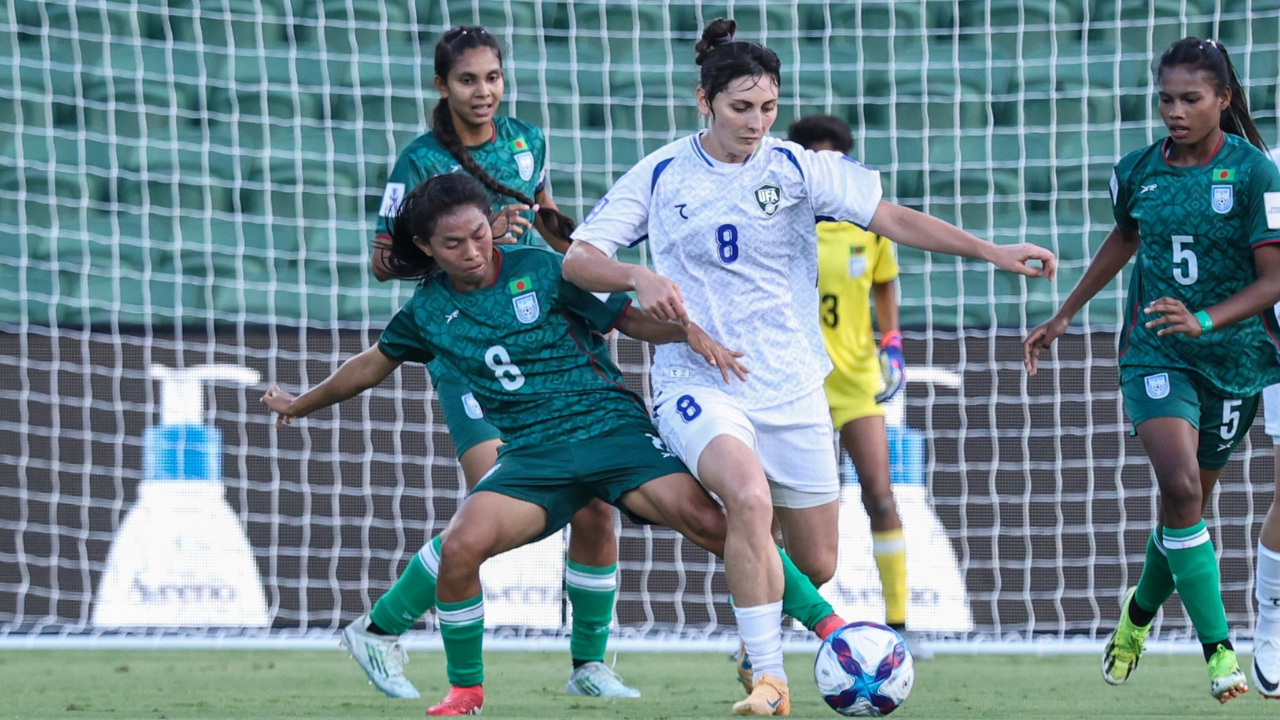 উজবেকিস্তানের কাছে হেরে এশিয়ান কাপ শেষ বাংলাদেশের