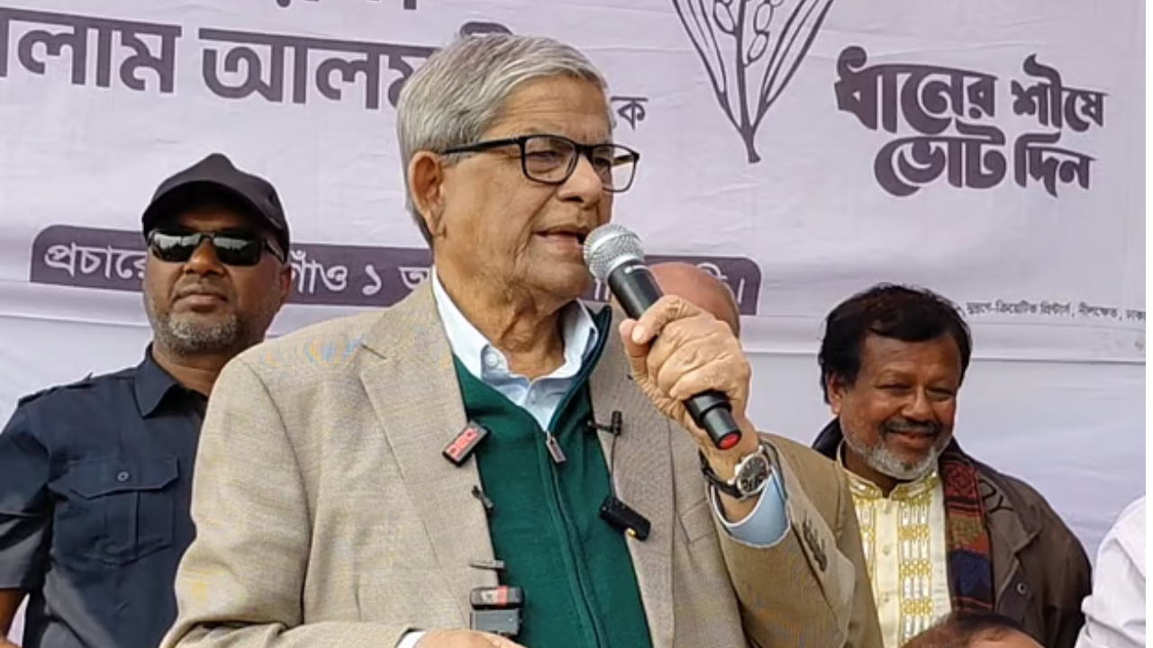আমরা হ্যাঁ-তে ভোট দিবো: মির্জা ফখরুল