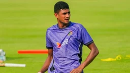 দেড় মাস পর বোলিংয়ে ফিরলেন নাহিদ রানা