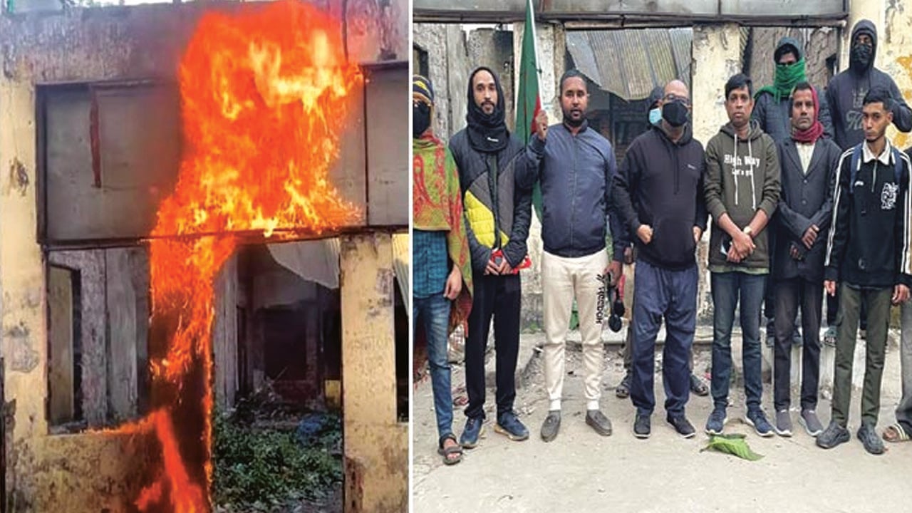 আ.লীগ কার্যালয় খোলার ৩ ঘণ্টা পর অগ্নিসংযোগ