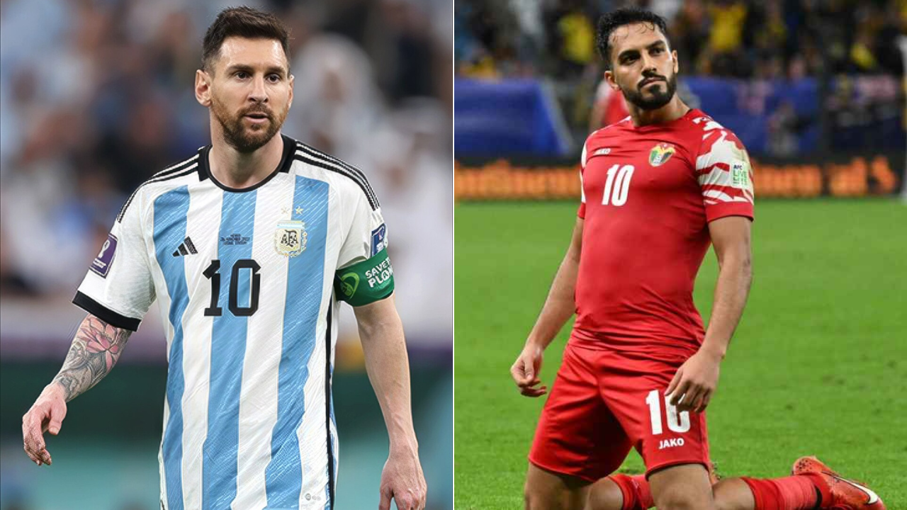 আসল মেসির মুখোমুখি হচ্ছেন ‘জর্ডানের মেসি’