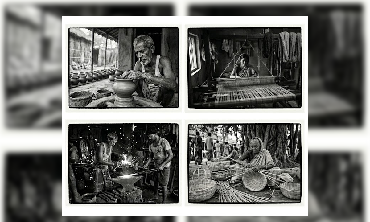 অস্তিত্ব সংকটে বাংলার লোকজ পেশা, হারিয়ে যাচ্ছে হাজার বছরের ঐতিহ্য