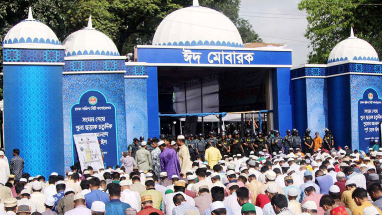 জাতীয় ঈদগাহে প্রধান জামাত সকাল সাড়ে ৮টায়