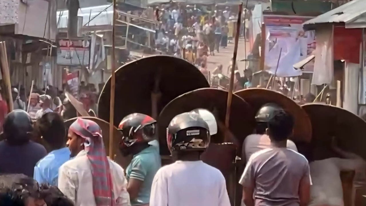 ভাঙ্গায় ৪ গ্রামবাসীর রক্তক্ষয়ী সংঘর্ষ, আহত শতাধিক
