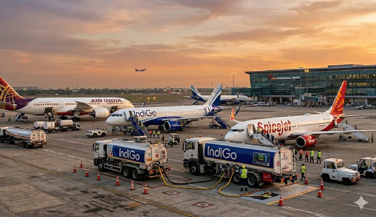 জ্বালানি সংকটে ভারতের বিমান পরিষেবা বন্ধের শঙ্কা