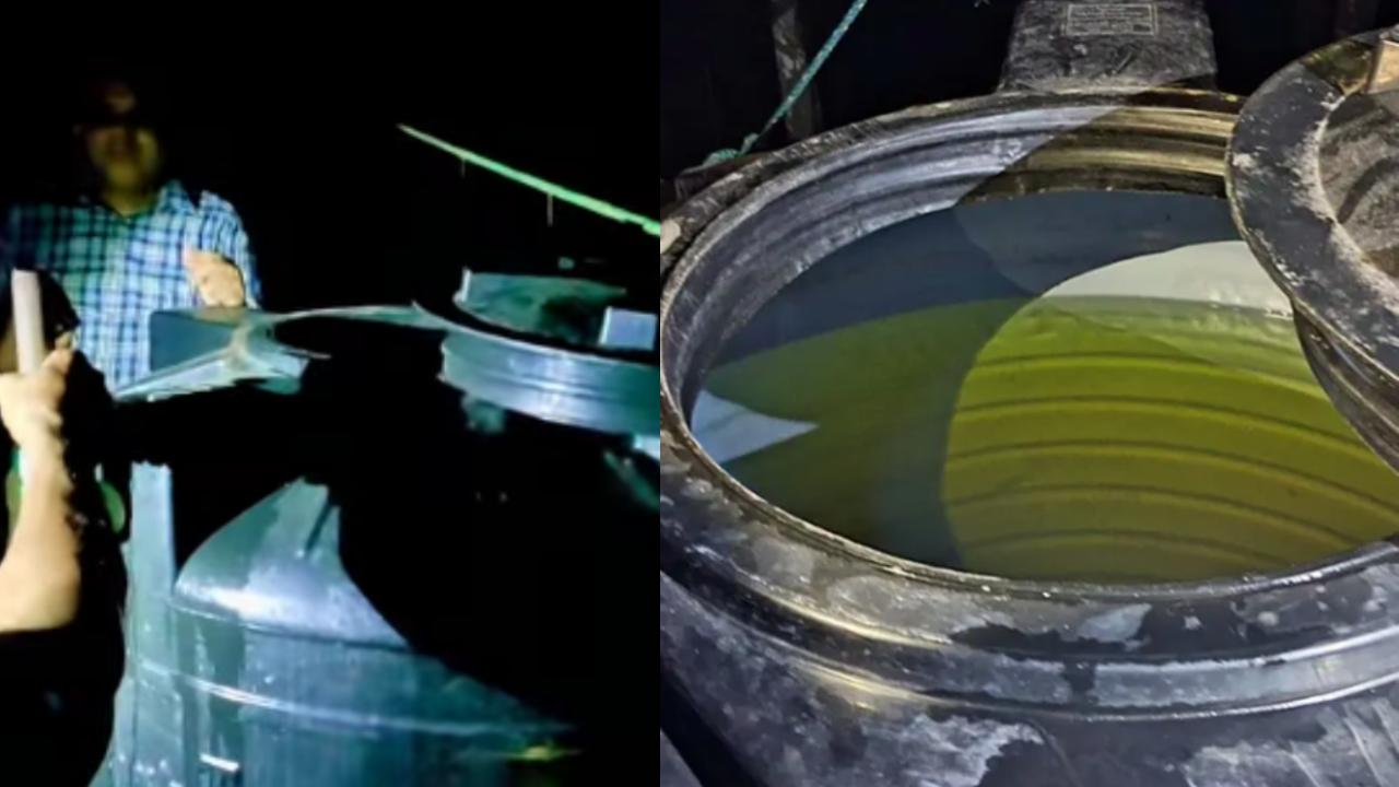 বাড়ির ছাদে পানির ট্যাংকে মিলল ৮০০ লিটার ডিজেল