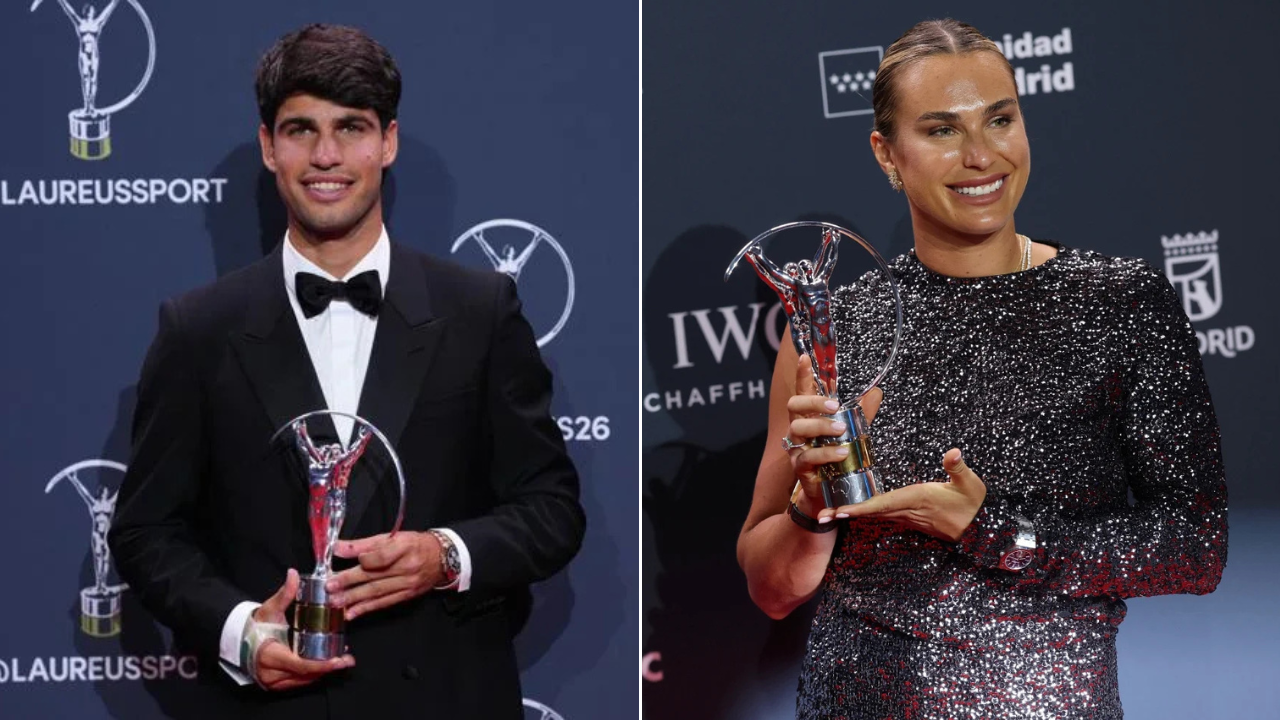 বর্ষসেরা ক্রীড়াবিদ আলকারাজ-সাবালেঙ্কা