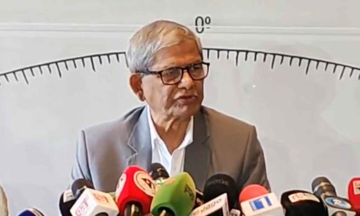 রোহিঙ্গা সংকট সমাধানে কাজ করছে সরকার: মির্জা ফখরুল