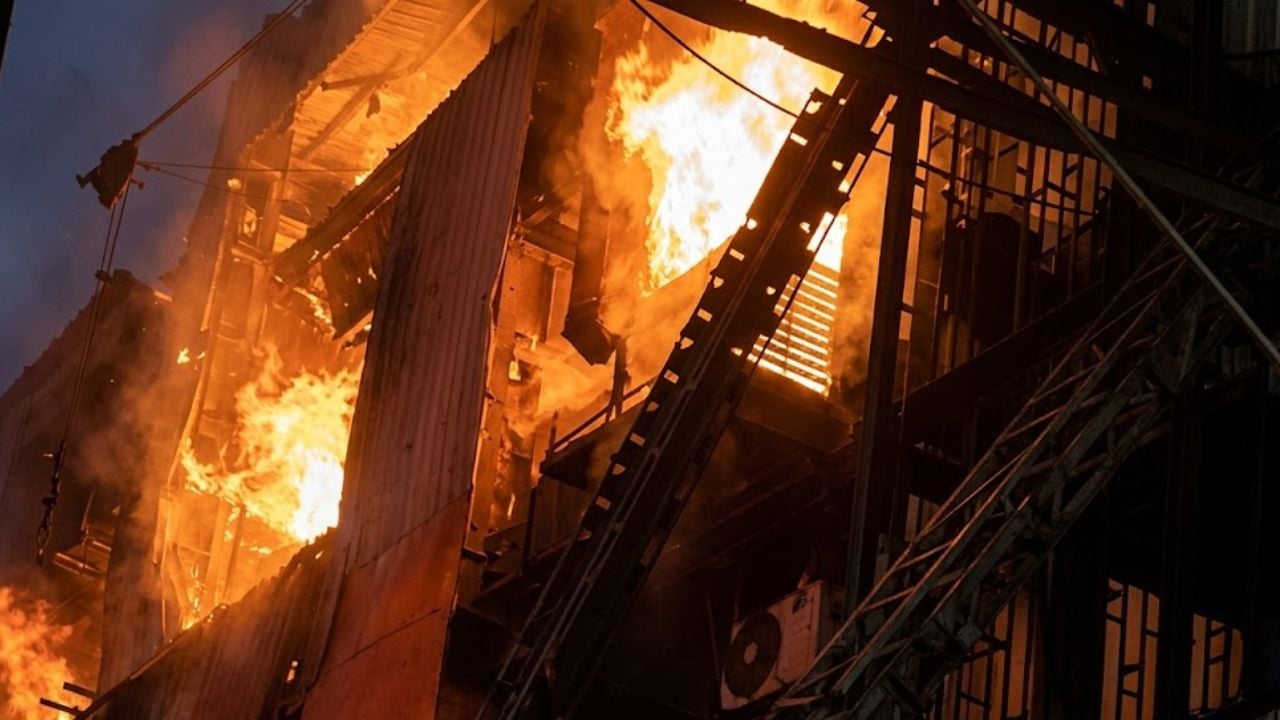 ভারতে আবাসিক ভবনে ভয়াবহ অগ্নিকাণ্ডে নিহত ৯