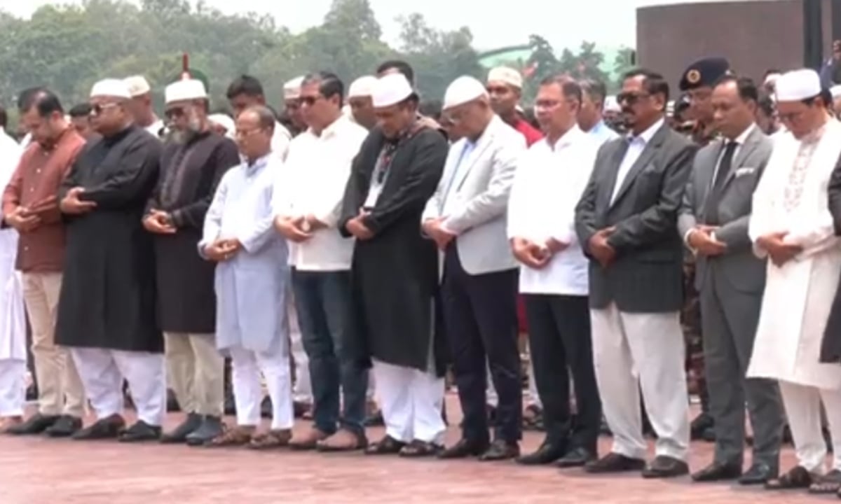 মিজানুর রহমান সিনহার জানাজায় প্রধানমন্ত্রী