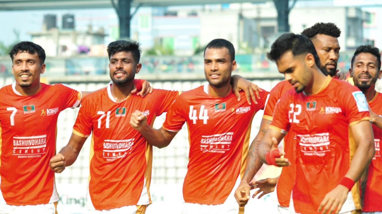 আবাহনীকে হারিয়েই শিরোপা জিতলো বসুন্ধরা কিংস