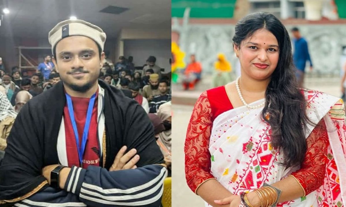 জকসু নেতাকে প্রকাশ্যে চড় মারলেন ছাত্রদল নেত্রী