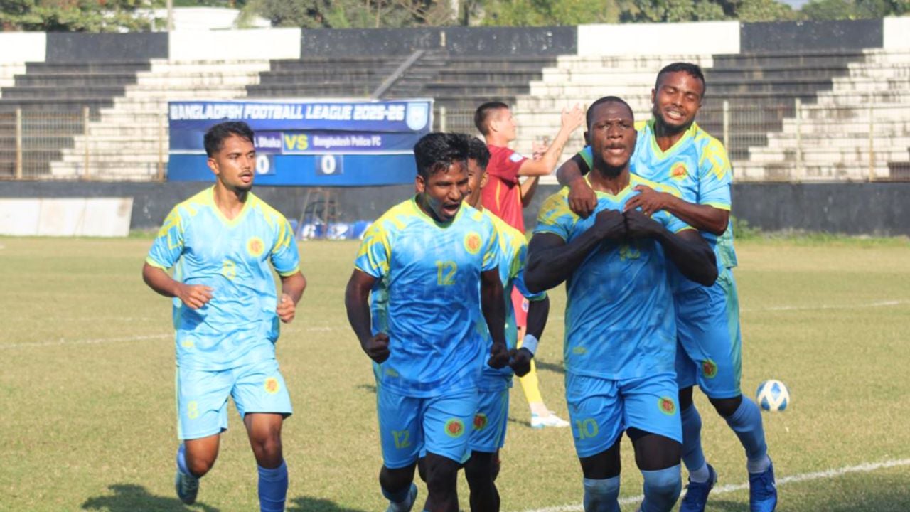 ৩৩ সেকেন্ডের গোলে জয় পেলো আবাহনী