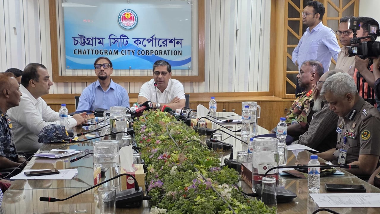 চট্টগ্রামের জলাবদ্ধতা নিরসনে ১৯ সদস্যের কমিটি গঠনের সিদ্ধান্ত