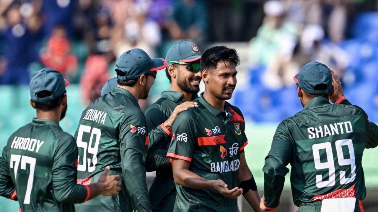 মোস্তাফিজ-শান্ততে সিরিজ বাংলাদেশের