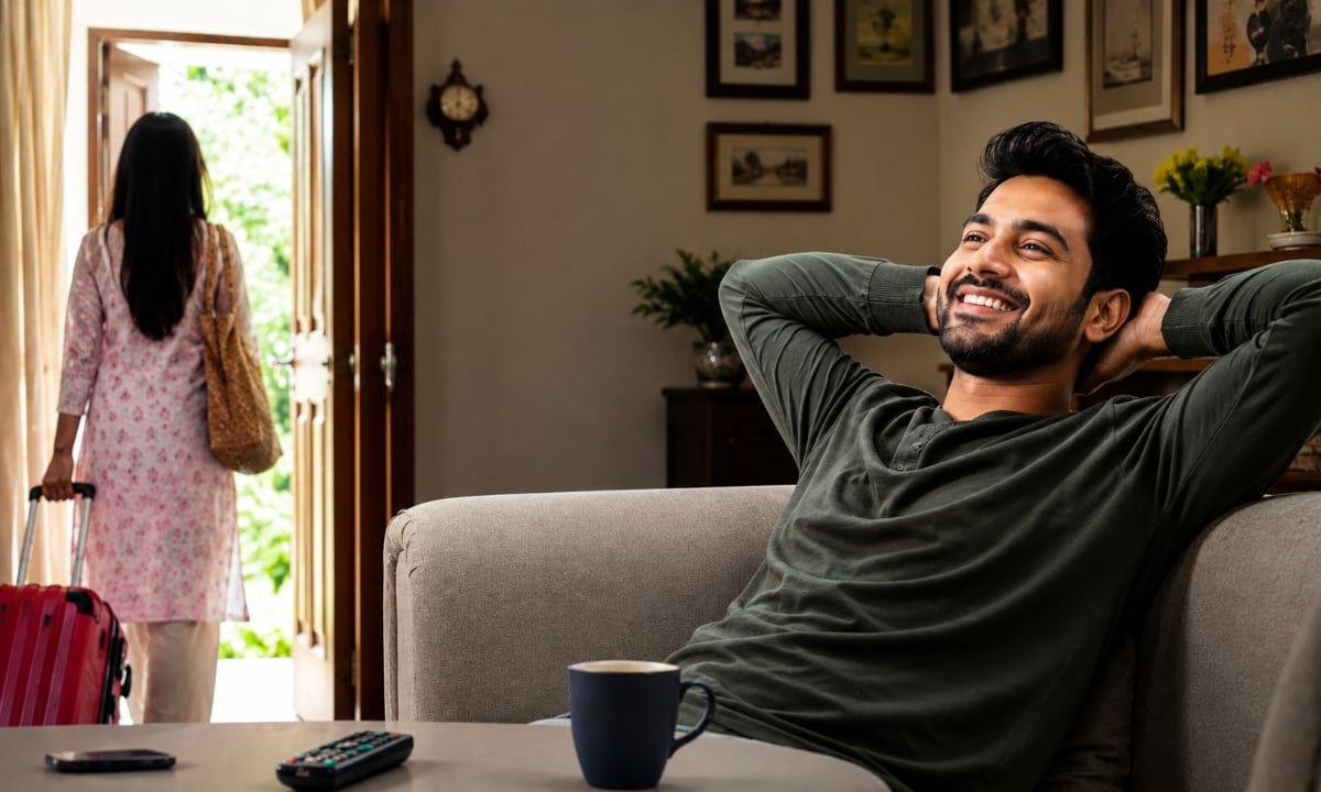 স্ত্রী বাবার বাড়ি গেলে কেন খুশি হয় স্বামীরা 