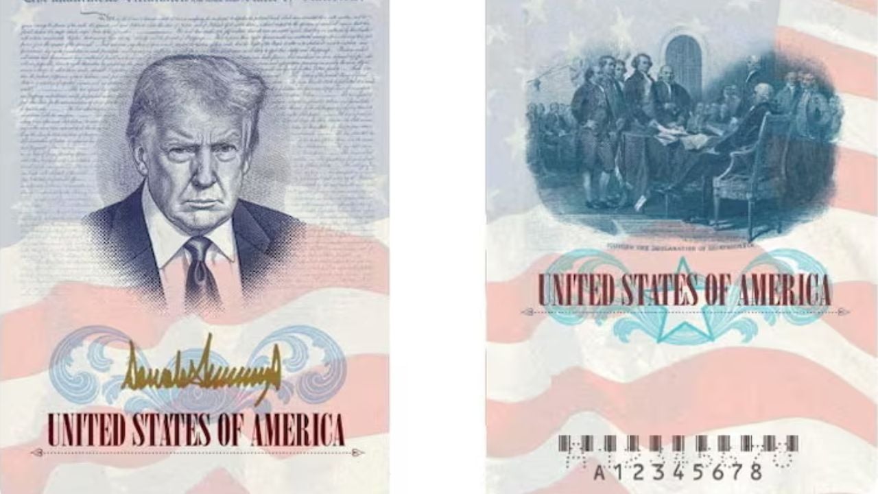 মার্কিন পাসপোর্টে বসানো হচ্ছে ট্রাম্পের ছবি