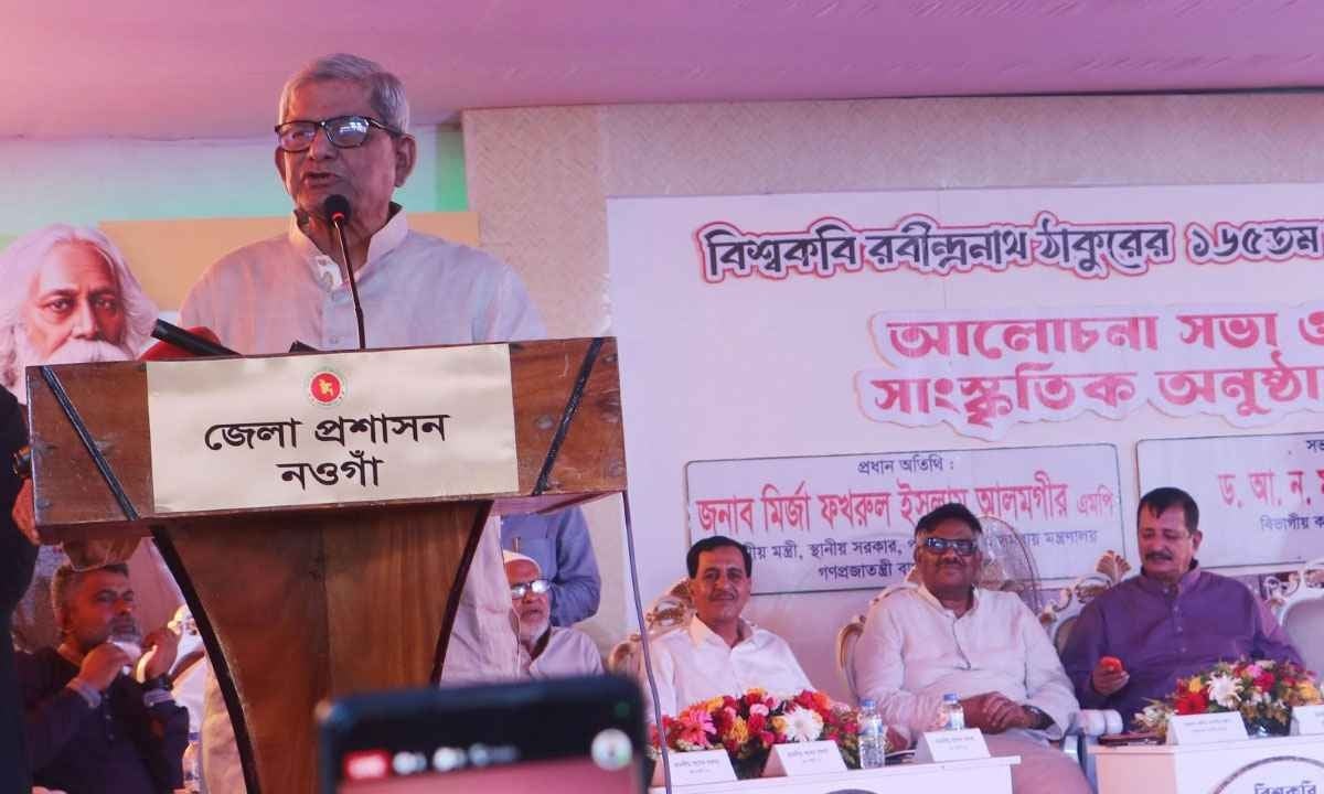 একটি গোষ্ঠী সমাজকে অস্থির করে রাখতে চায়: মির্জা ফখরুল