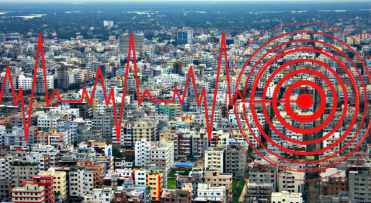 ঢাকায় ৬ মাত্রার ভূমিকম্পের শঙ্কা