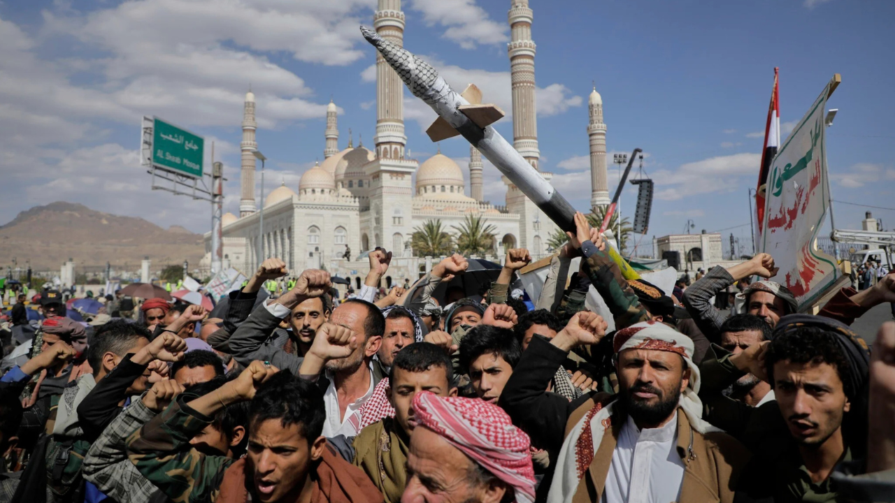 ইসরায়েলে ক্ষেপণাস্ত্র হামলার দায় স্বীকার হুথিদের