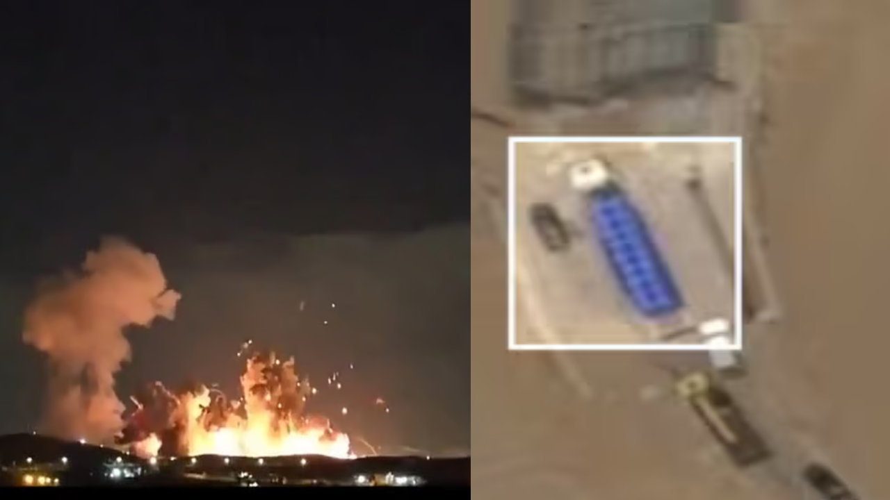 ইরানের ইস্পাহানে ৯০০ কোজির ‘বাঙ্কার বাস্টার’ বোমা ফেললো যুক্তরাষ্ট্র