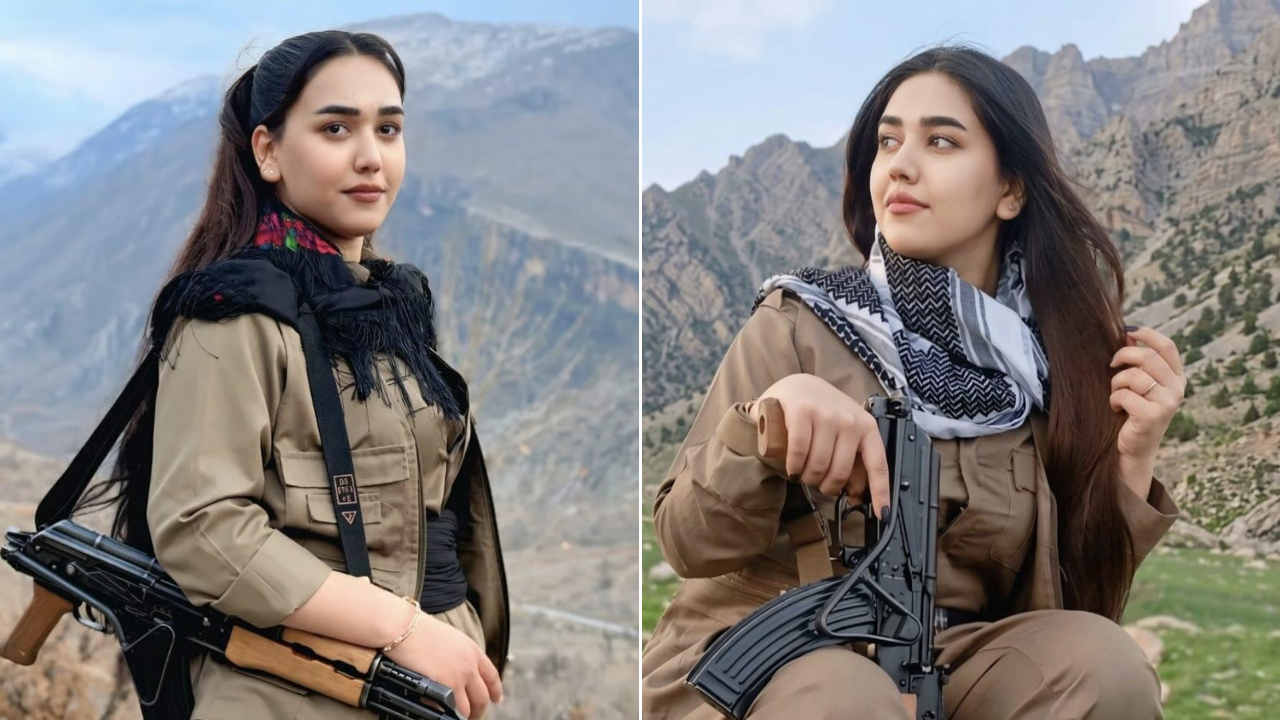 ইরানি হামলায় আহত সর্বকনিষ্ঠ কুর্দি নারী যোদ্ধা মারা গেছেন