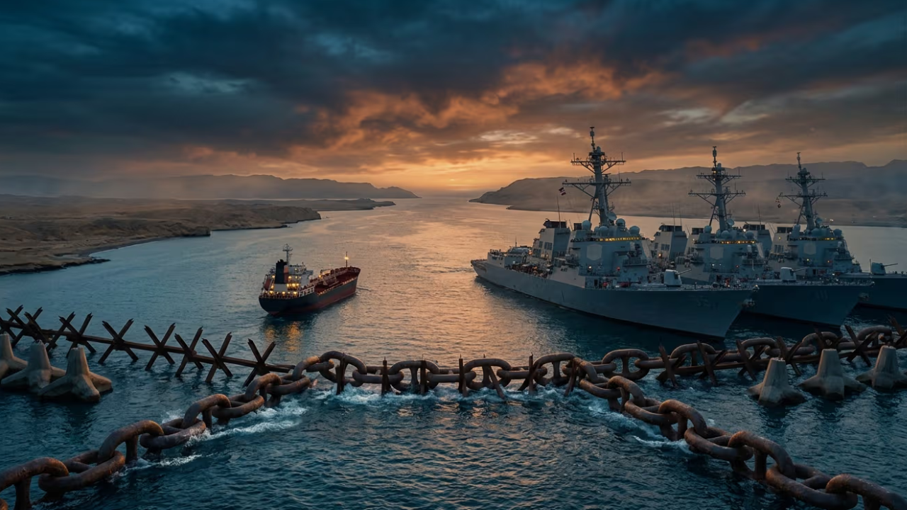 ইরানের বন্দর অবরোধ করে জুয়া খেলছে যুক্তরাষ্ট্র