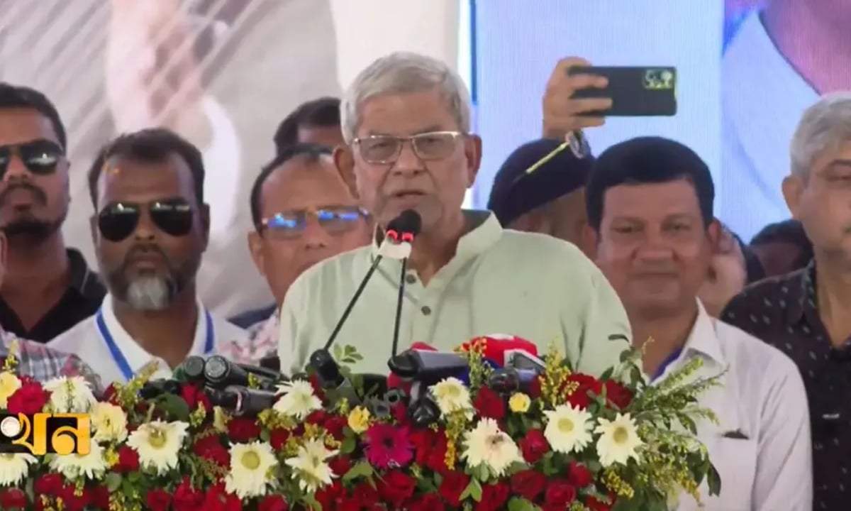 জনগণ জামায়াতকে ক্ষমতায় আনবে না: মির্জা ফখরুল