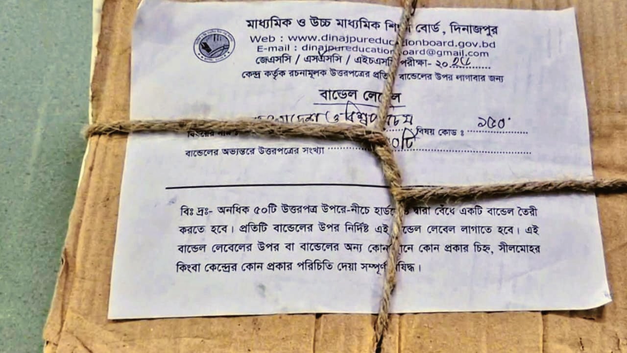 বিদ্যালয়ের মাঠে মিললো এসএসসির পরীক্ষার খাতার বান্ডেল
