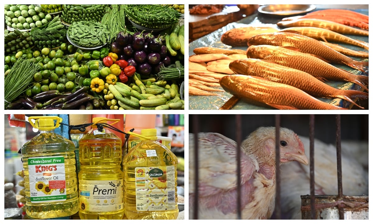 নিত্যপণ্যের বাজারে আগুন, দিশেহারা ক্রেতারা