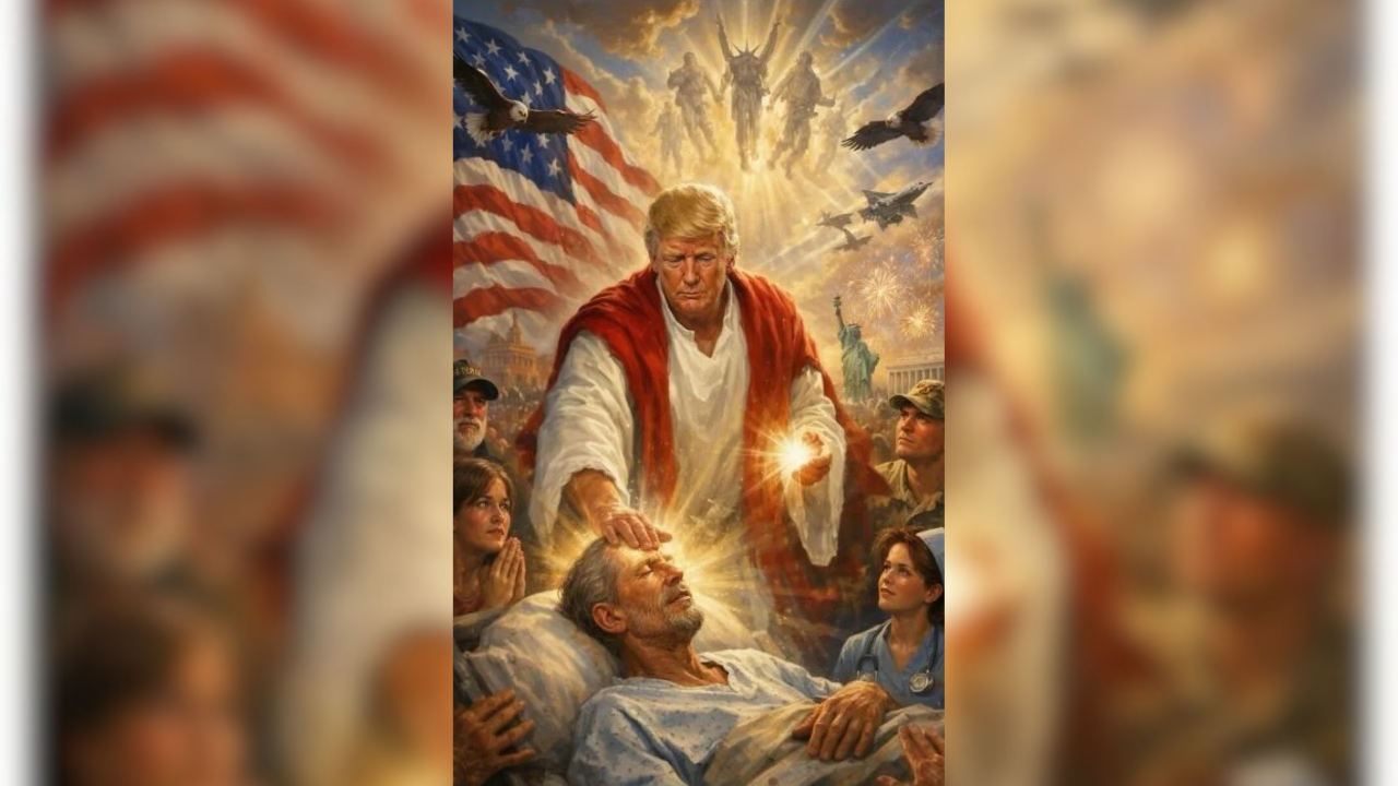 পোপের সমালোচনার পর নিজেকে ‘যিশুর’ সঙ্গে তুলনা ট্রাম্পের