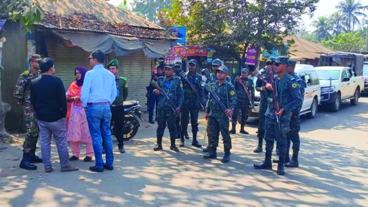 নাটোরে বিএনপি-জামায়াত সংঘর্ষে আহত ৬