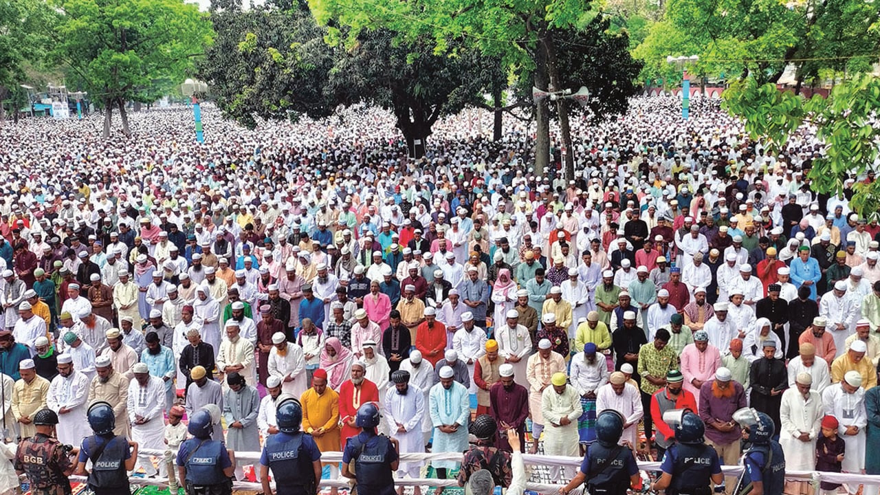 শোলাকিয়ায় ঈদের জামাত সকাল ৯টায়