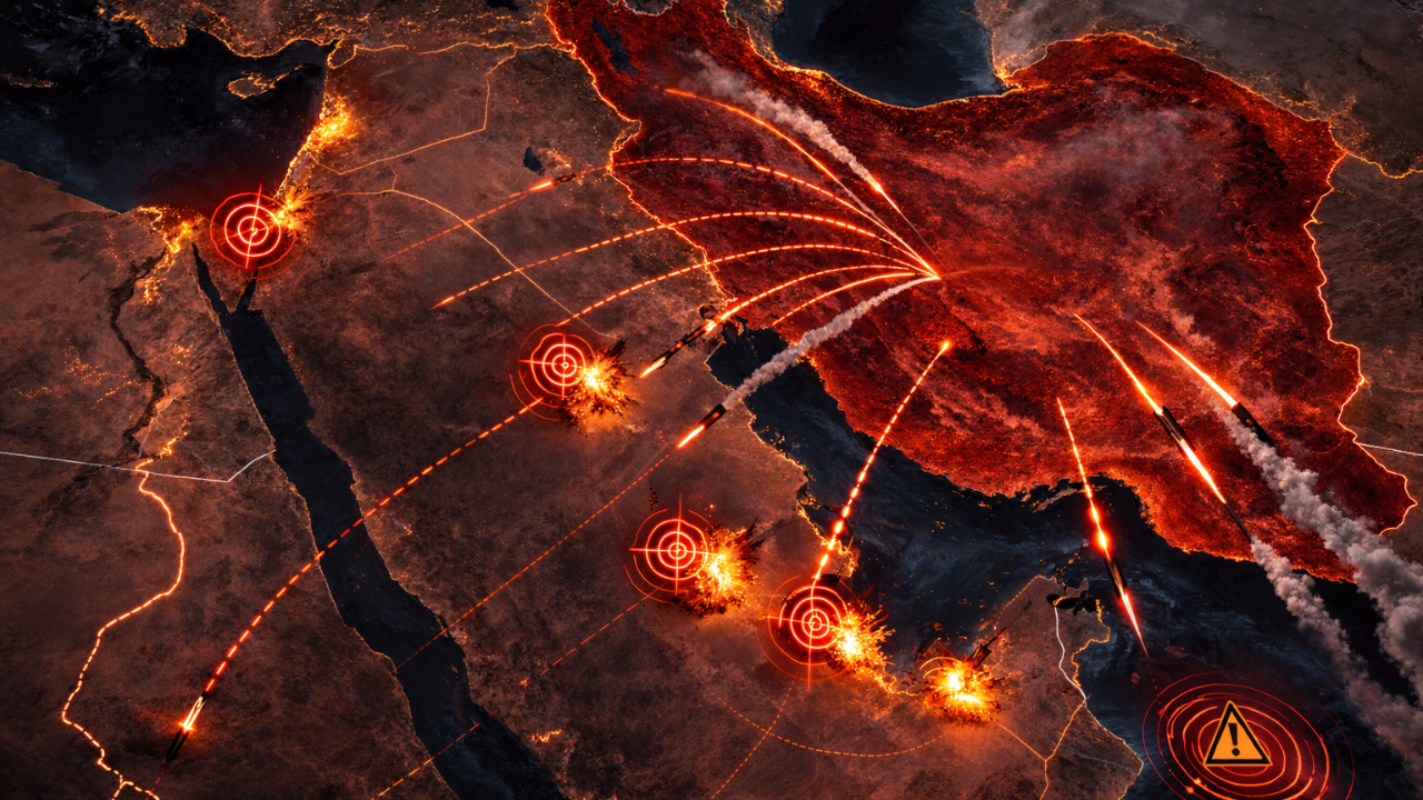 মধ্যপ্রাচ্যে যেসব দেশে মার্কিন সামরিক ঘাঁটি রয়েছে