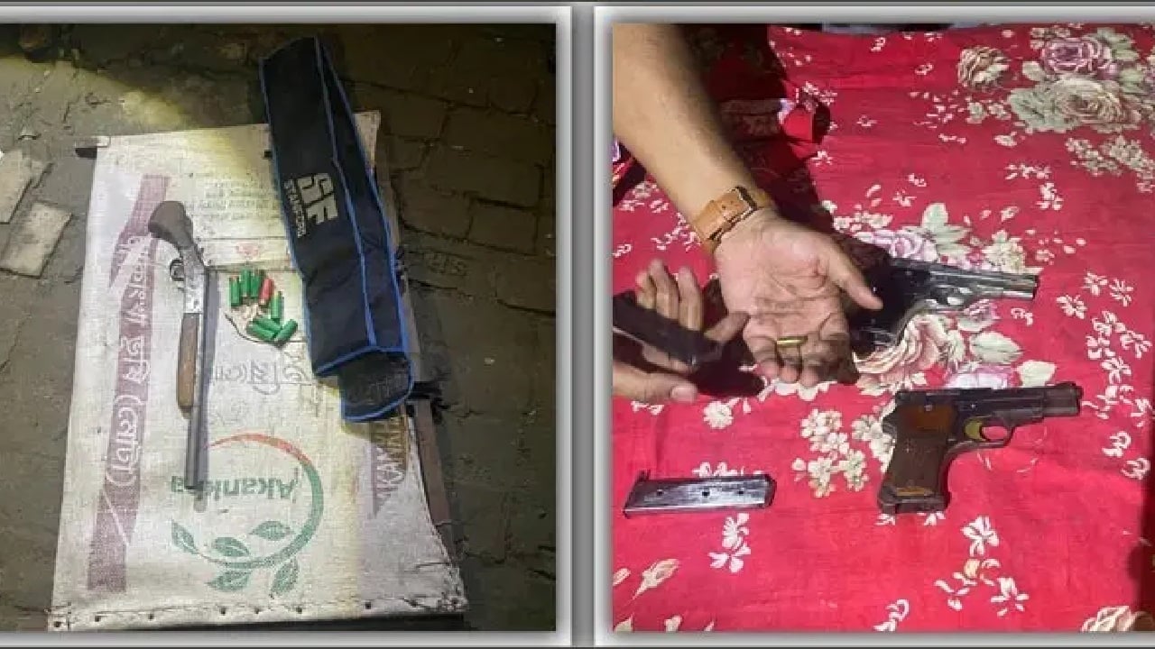 বিএনপি নেতার বাড়িতে গুলির ঘটনায় অস্ত্র-গুলিসহ ছাত্রদল নেতা গ্রেপ্তার